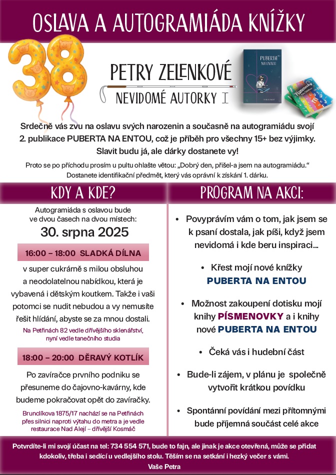 Pozvánka autogramiáda